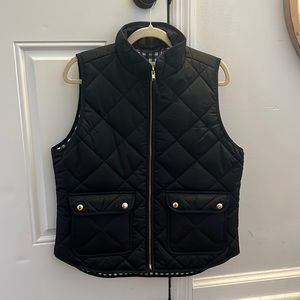 J Crew women’s quilted vest